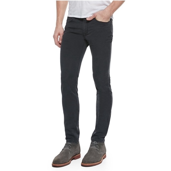 Acne Studios Ace Ups Black Slim Straight Jeans Men’s 33x32 - Picture 1 of 9